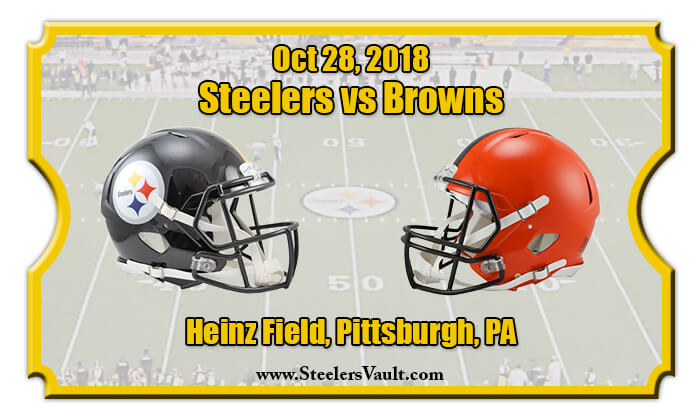 Pittsburgh Steelers vs Cleveland Browns Football Tickets | Oct 28, 2018