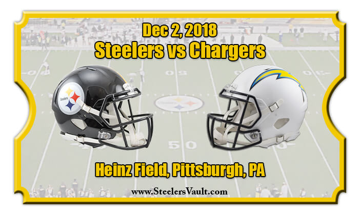 chargers vs steelers score