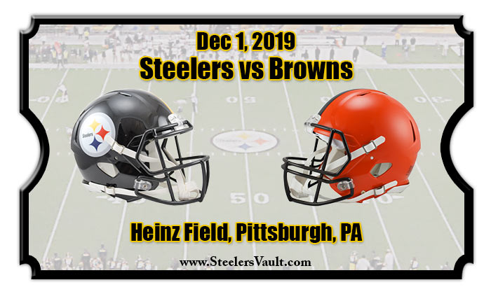 Pittsburgh Steelers vs Cleveland Browns Football Tickets | 12/01/19