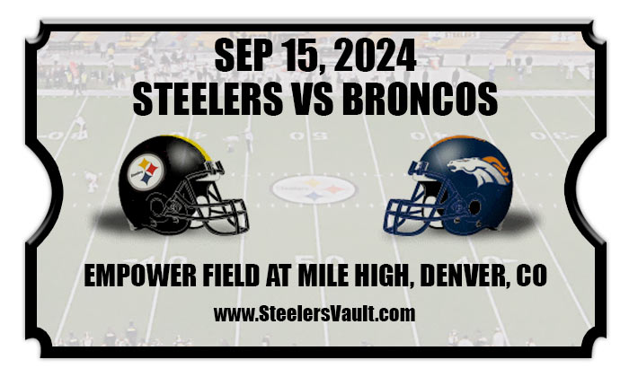 2024 Steelers Vs Broncos