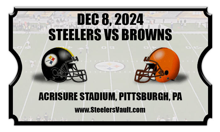 2024 Steelers Vs Browns2