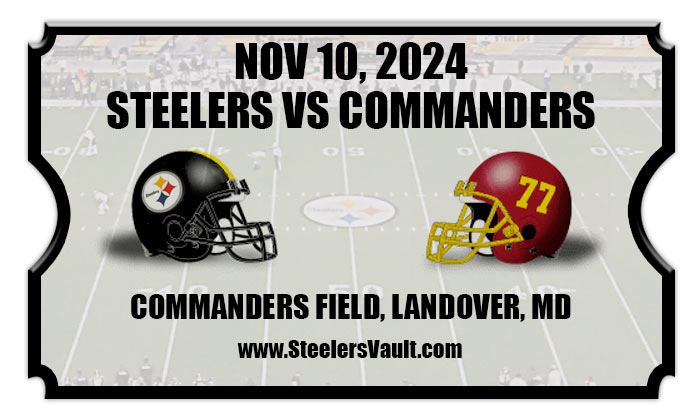 2024 Steelers Vs Commanders