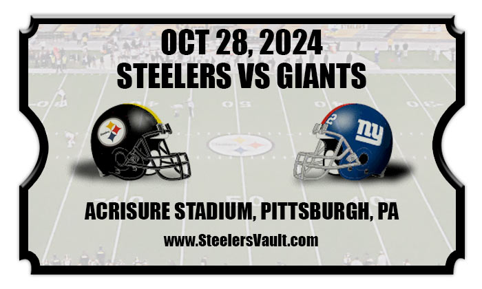 2024 Steelers Vs Giants