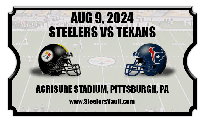 2024 Steelers Vs Texans