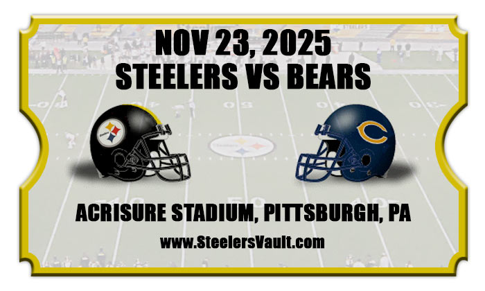 2025 Steelers Vs Bears