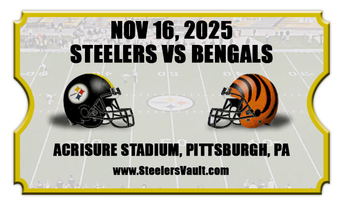 2025 Steelers Vs Bengals