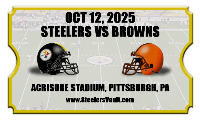 2025 Steelers Vs Browns