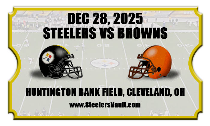2025 Steelers Vs Browns
