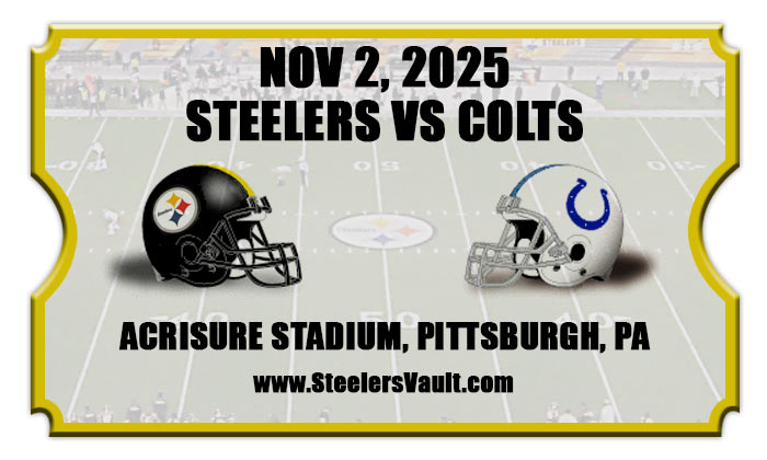 2025 Steelers Vs Colts